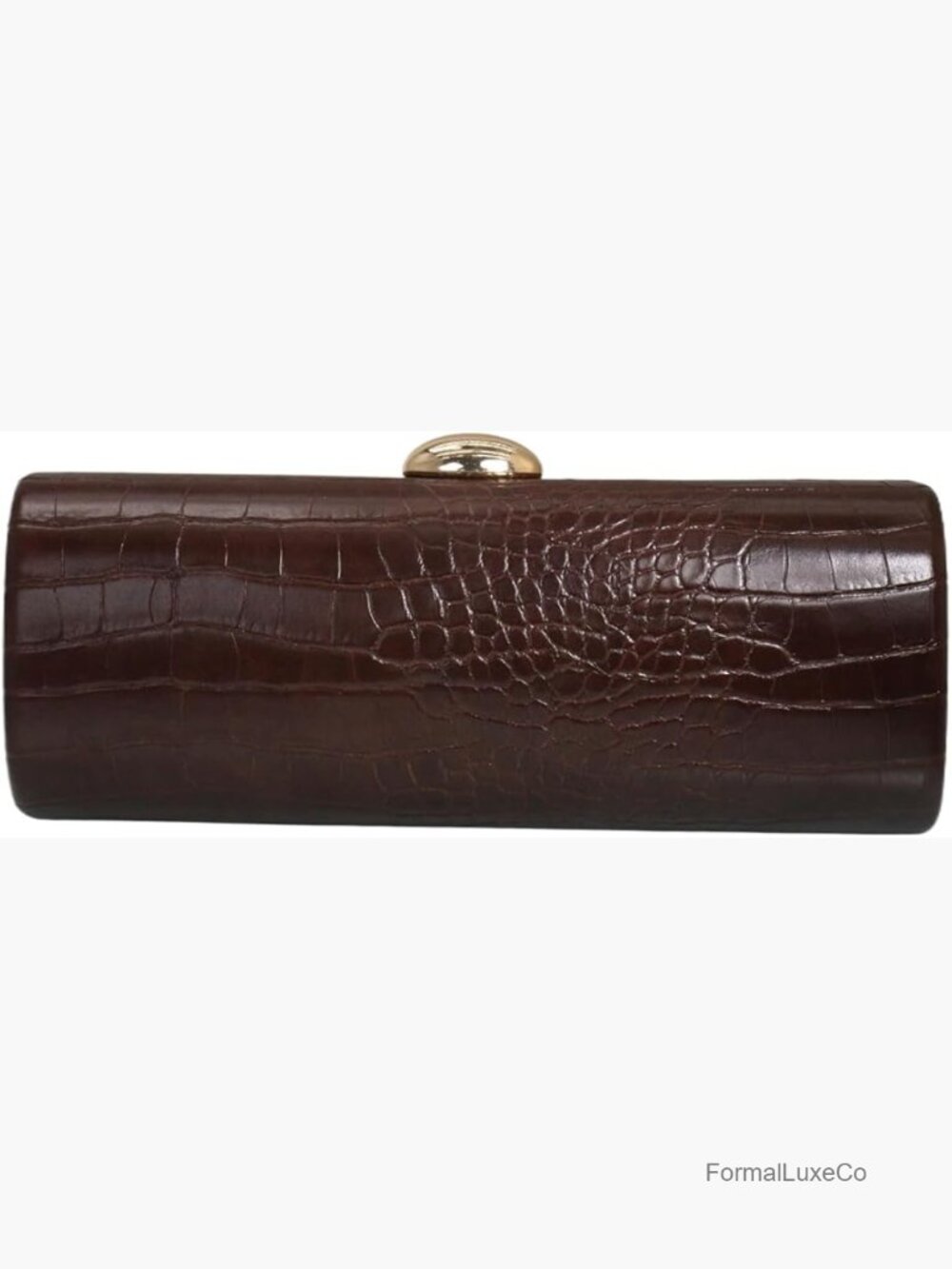 PU Leather Crocodile Pattern Clutch Bag Shoulder Handbag